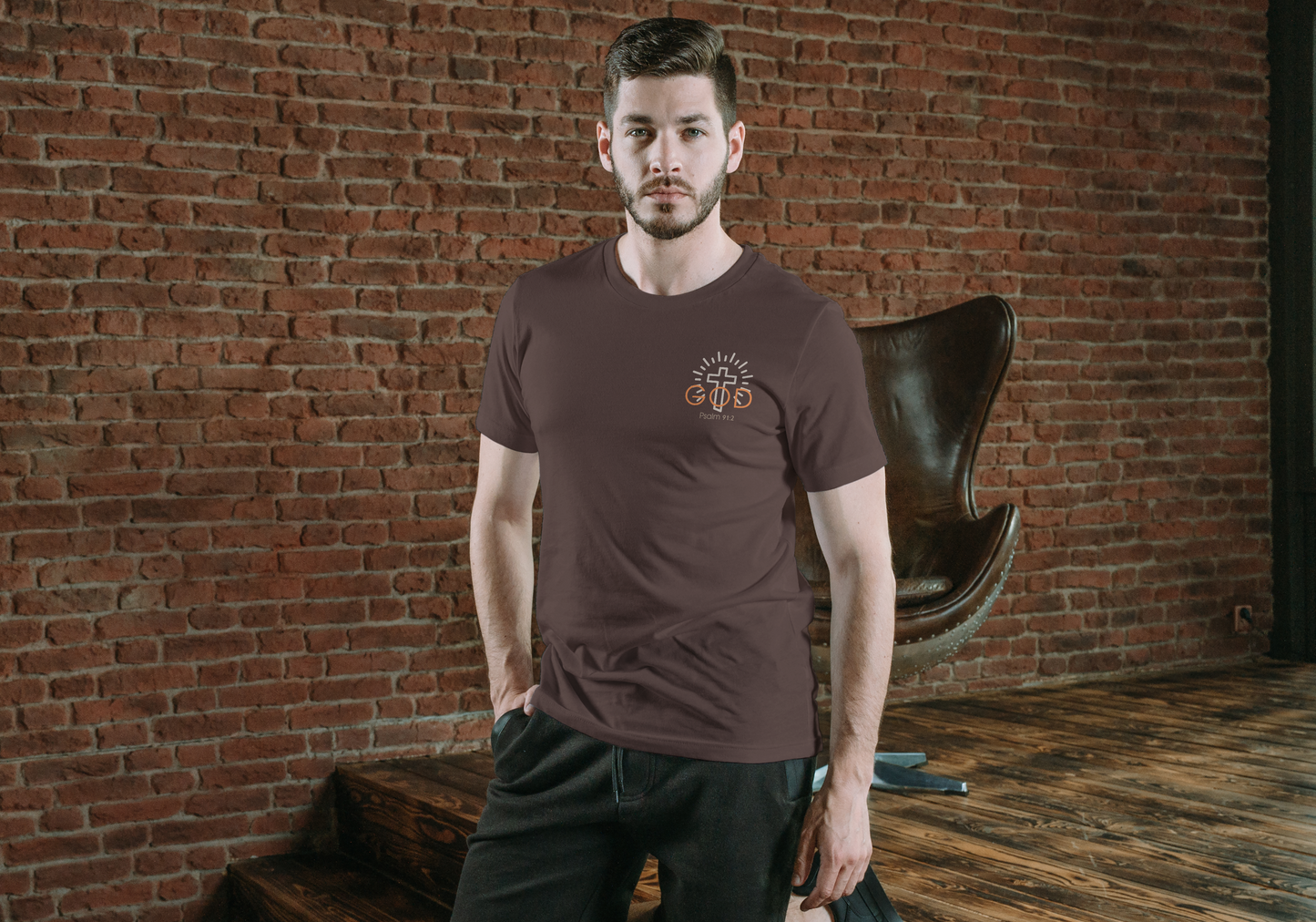 God is My Refuge Tee